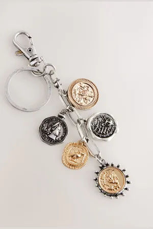 Next Coin Charm Keyring Made With Recycled ZincJeden