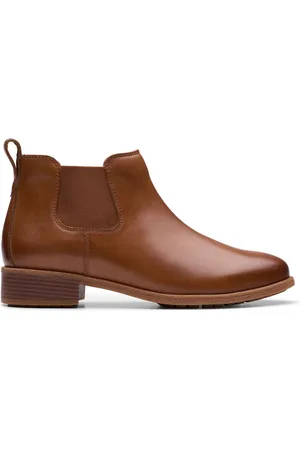 Clarks Leather Havisham Top BootsEU 39 (UK 6)