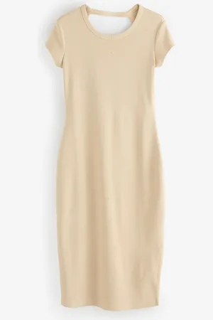 HUGO BOSS Jersey Back Cut Out Maxi DressXL