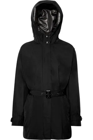 Geox Womens Delray Black Long Parka Jacket40