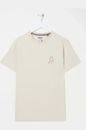 Fat Face Stitch Boat Embroidered TshirtS