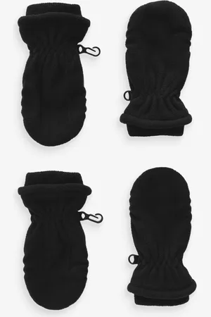 Next Fleece Mittens 2 Pack (3mths-6yrs)3-9 miesięcy