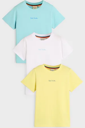 Paul Smith Boys Signature 100% Cotton T-Shirts 3 Pack7 lat (122 cm)