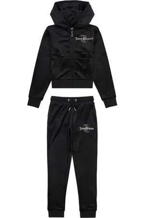 Juicy Couture Girls Diamante Hoodie & Slim Tracksuit Set8