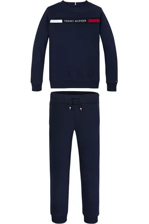 Tommy Hilfiger Ribbed Sweatshirt And Drawstring Jogger Set10 lat (140 cm)