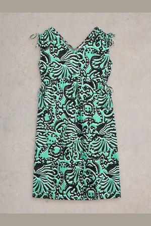 White Stuff Freya Channel 100% Cotton Beach DressXXL
