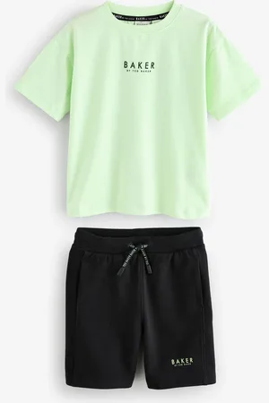 Ted Baker Oversized 100% Cotton T-Shirt And Shorts Set146152 cm