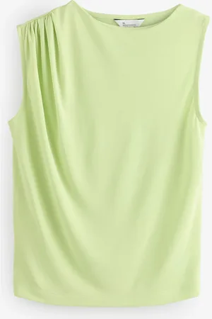 Next Premium Modal Ruched Drape Sleevless TopEU 38 (UK 10)