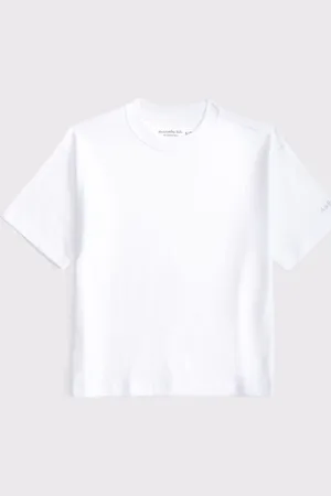 Abercrombie & Fitch Relaxed Fit White T-Shirt146152 cm