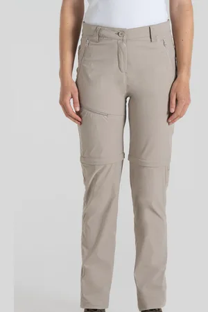 Craghoppers NosiLife PRO III Convertible Cream Trousers40