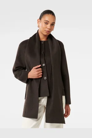 Forever New Stella Scarf Coat44