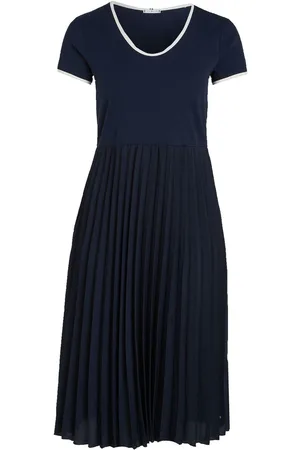 Tommy Hilfiger Curve Contrast Soft V-Neck Dress46