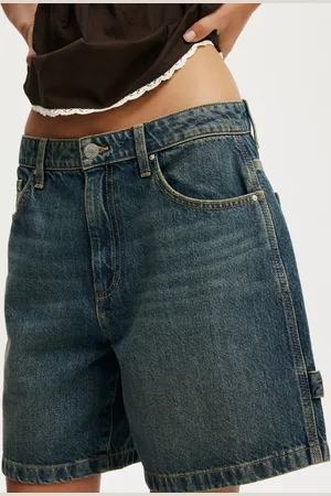Cotton On Relaxed Denim 100% Cotton ShortsEU 34 (UK 6)