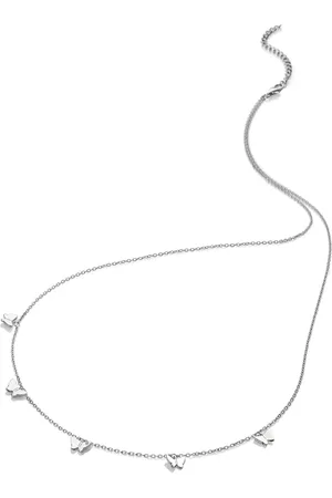 Hot Diamonds Silver Tone Flutter NecklaceJeden