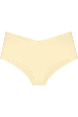Triumph Yellow Body Make-Up Illusion Shorty knickers36