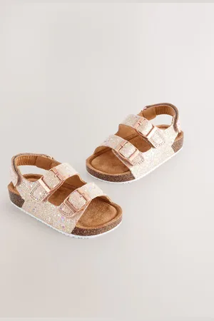 Next Corkbed Double Two Strap SandalsEU 23 (UK 6)