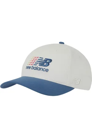 New Balance 6 Panel Structured Athletics Multi Color Logo 100% Cotton HatJeden