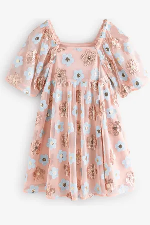 Next Floral Sequin Dress (3-16yrs)7 lat (122 cm)