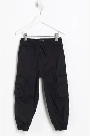 River Island Mini Boys Tech Cargo Trousers2