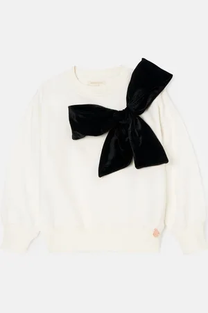 Angel & Rocket Paige Velvet Bow Sweatshirt5
