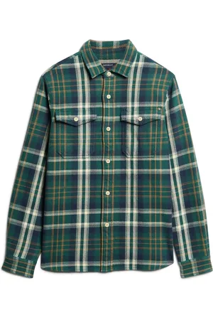 Superdry 100% Cotton Merchant Heavy Checked ShirtM
