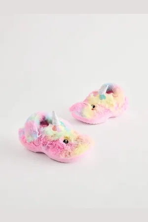 Next Faux Fur Clog SlippersEU 20.5 (UK 4)