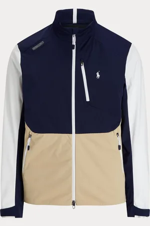 Ralph Lauren RLX Blue Woven Full Zip JacketS