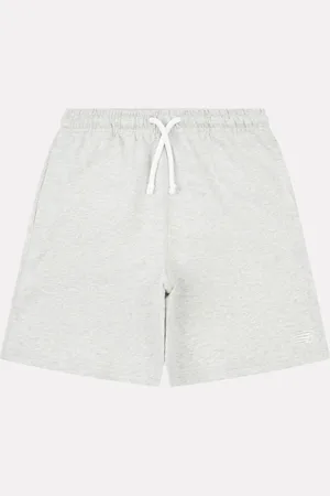 New Balance Kids French Terry Small Logo 100% Cotton Shorts122128 cm
