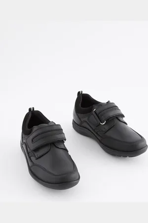 Next Skórzane buty szkolne zapinane na jeden pasekEU 33 (UK 1)