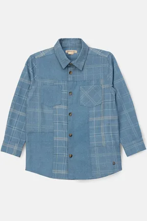 Angel & Rocket 100% Cotton Connor Block Check Shirt12 lat (152 cm)