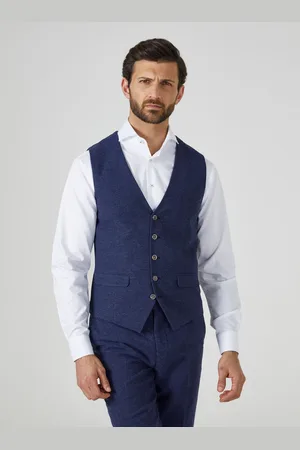 Skopes Jude Tweed Tailored Fit Suit Waistcoat52 Regular (UK 42 R)