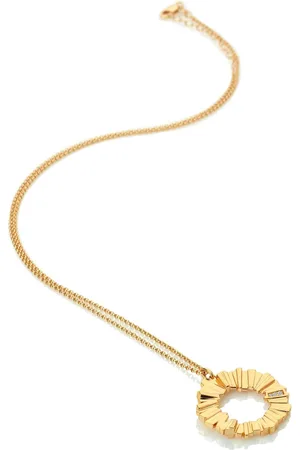 Hot Diamonds X Jac Jossa Gold Tone Believe Pendant NecklaceJeden