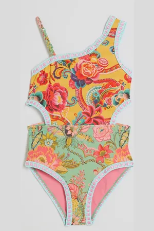River Island Girls Cut Out Swimsuit146152 cm