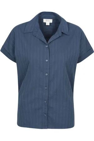 Mountain Warehouse Womens Palm Relaxed 100% Cotton Check Shirt42
