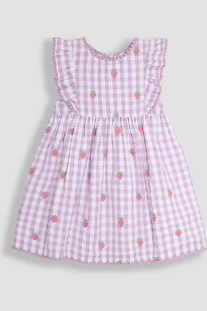 JoJo Maman Bébé Embroidered Pretty Summer Dress116122 cm