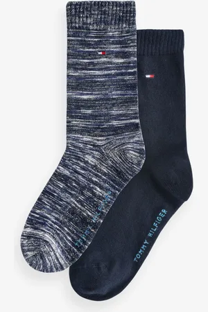 Tommy Hilfiger Zestaw 2 par niebieskich skarpet damskich EU 35 (UK 2.5)