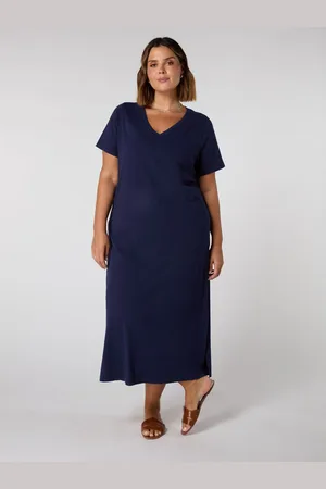 Live Unlimited London 100% Organic Cotton Slub T-Shirt Dress44