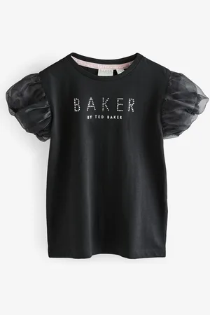 Ted Baker Organza Sleeve Hotfix 100% Cotton T-Shirt6 lat (116 cm)