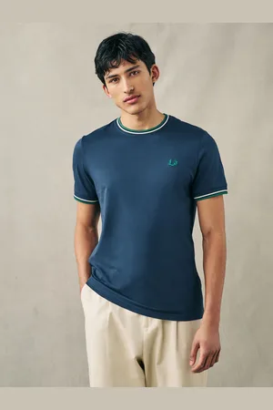 Fred Perry Koszulka z podwójną lamówką i logoL