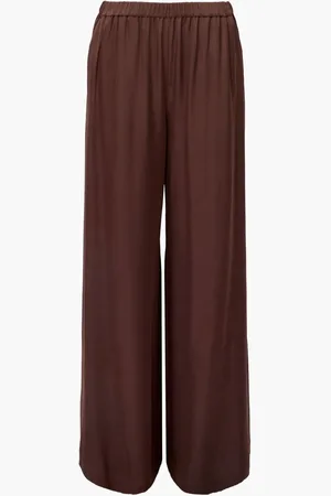 French Connection Sera Satin Elasticated TrousersS