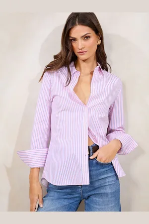 Lipsy London Stripe Poplin Shirt36