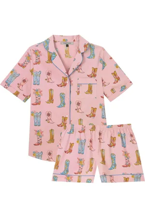 Their Nibs Cowgirl Boots Cotton Short Pyjama SetXXL