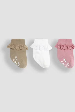 JoJo Maman Bébé Frill Socks 3 Pack4