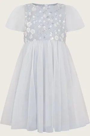 Monsoon Bella Floral Print Embellished Dress12