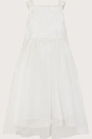 Monsoon Anna Strappy Lace High-Low Dress140146 cm