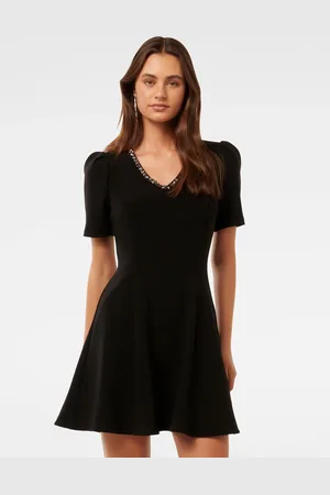 Forever New Alessia Embellished Mini Dress40