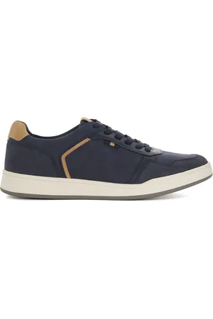 Dune Tinted Mixed Material Lace Up TrainersEU 44 (UK 10)