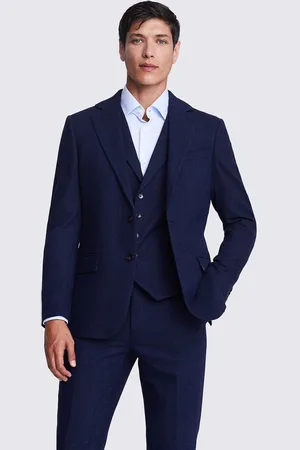 Moss Marynarka o dopasowanym kroju ze wzorem w jodełkę56 Long (UK 46 L)