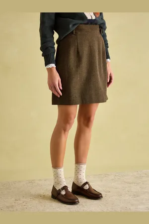 Joules Bramble Tweed Skirt42