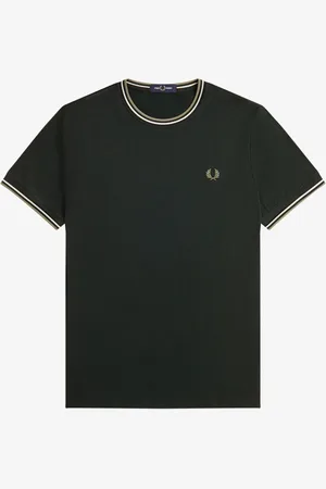 Fred Perry Koszulka z podwójną lamówką i logoM